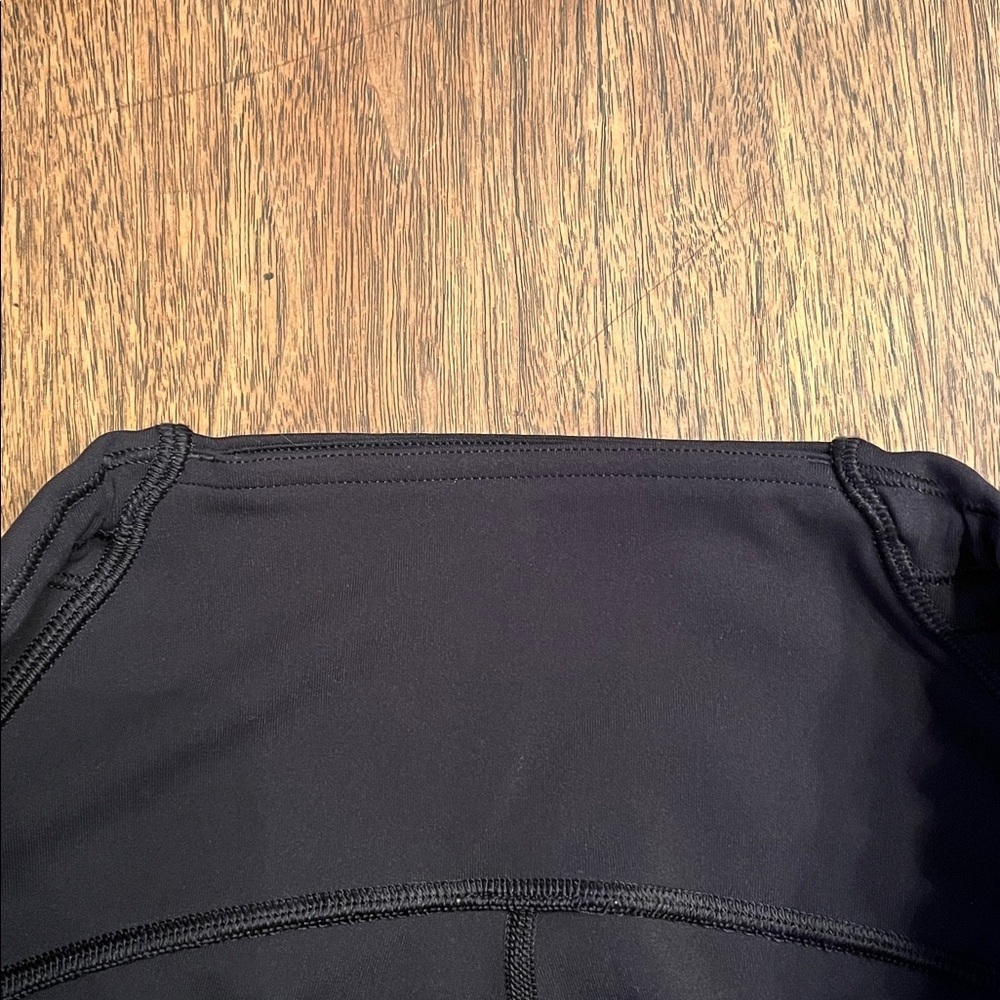 Lululemon Train Times 7/8 Pant Black Size 10 Mesh on Side of Calf - Picture 8 of 14